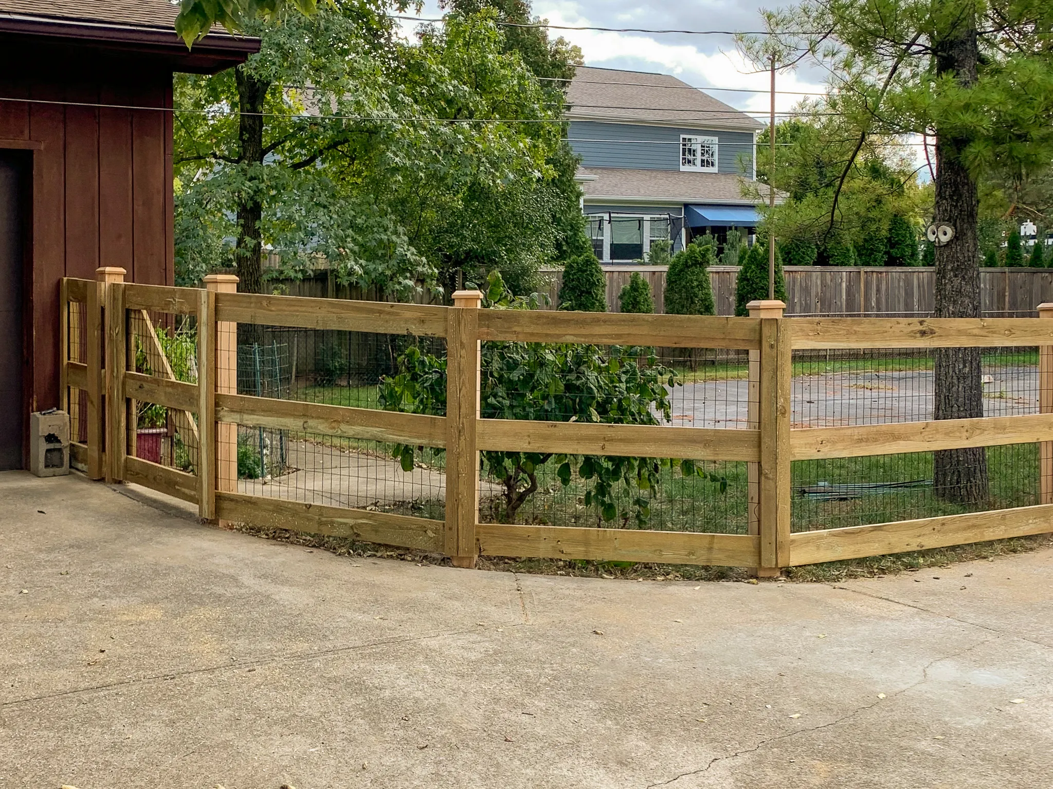 4_-Ranch Rail-3 Rail-Wood-17